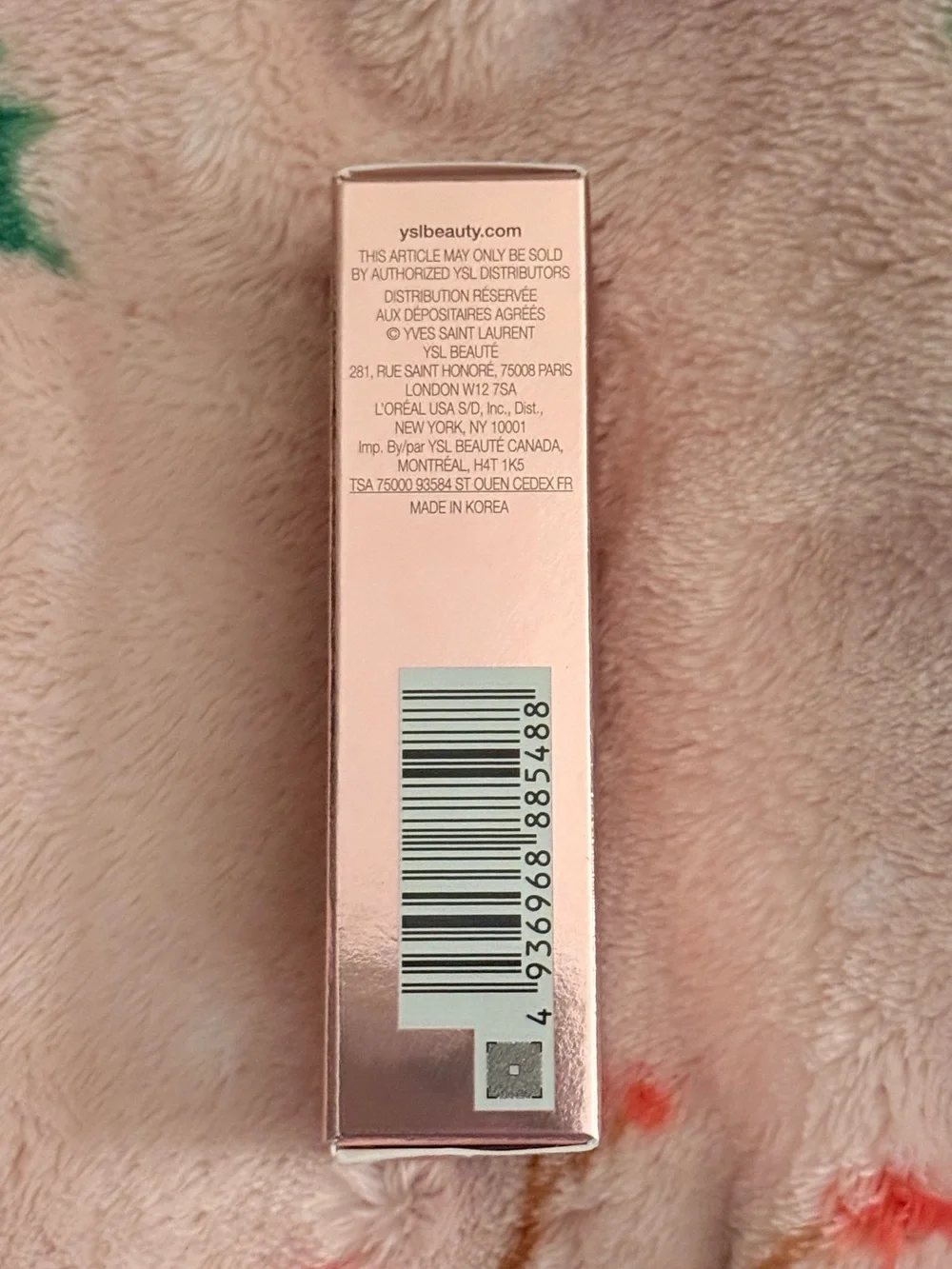 YSL Candy Glaze Lip Gloss Stick Limited Edition